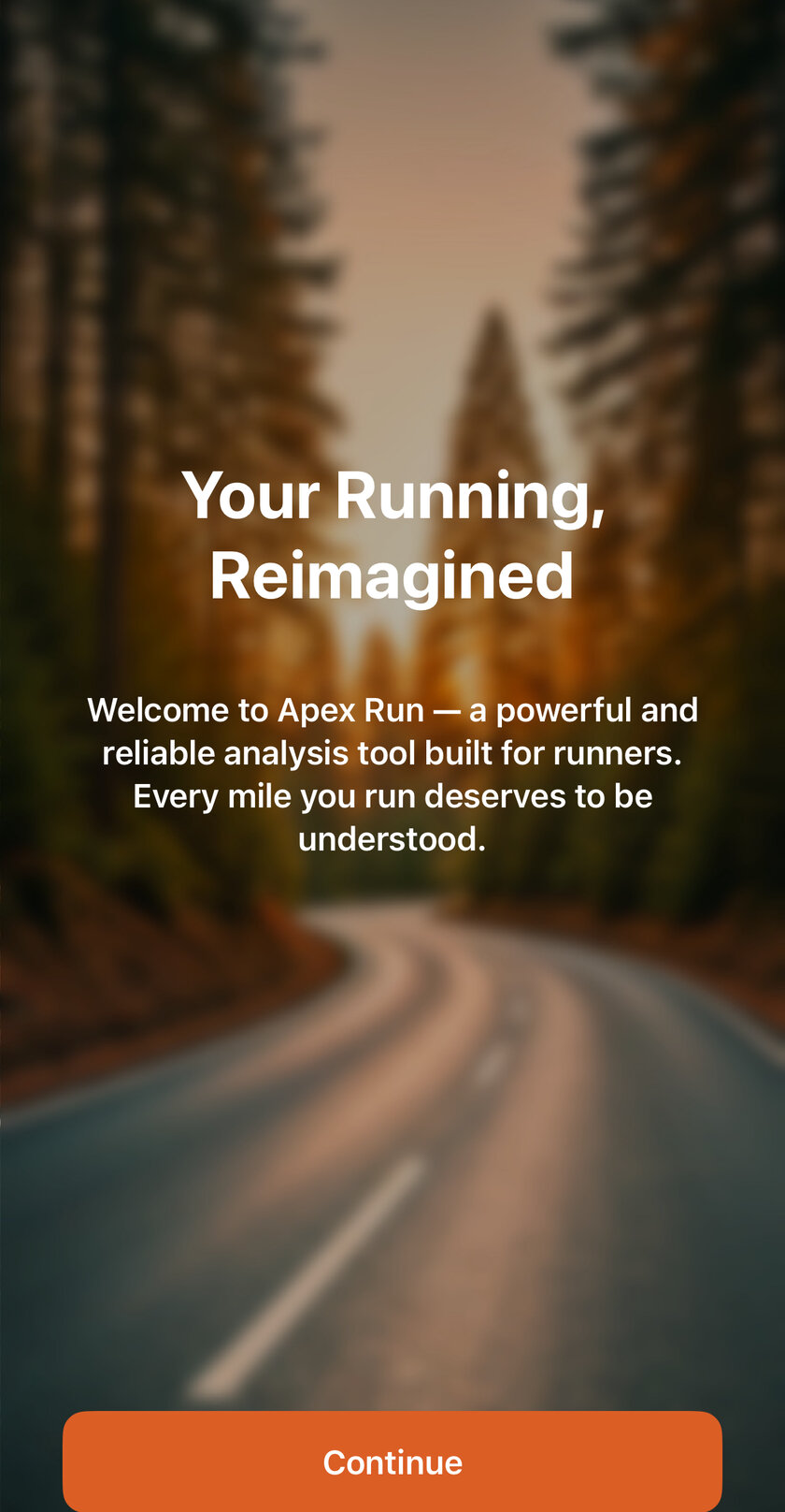 Start with years of runs, not an empty app